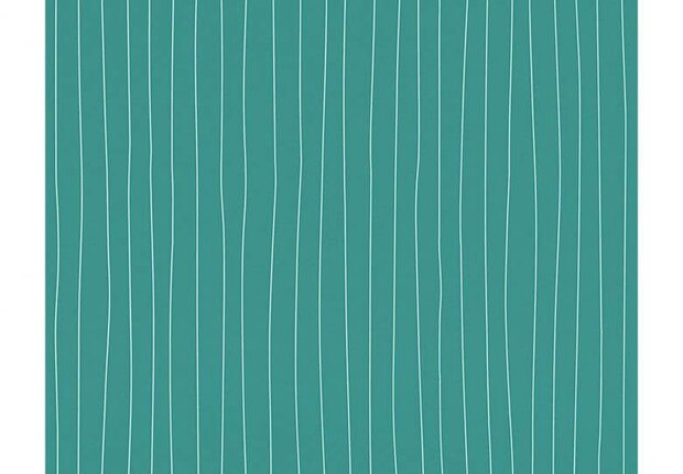  groen /dark turquoise fantasy stripes   Esprit Home vinyl op vlies 