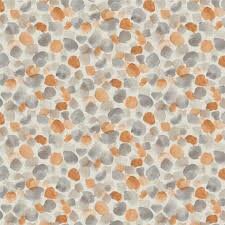 arthouse  painted dot vintage orange  behang