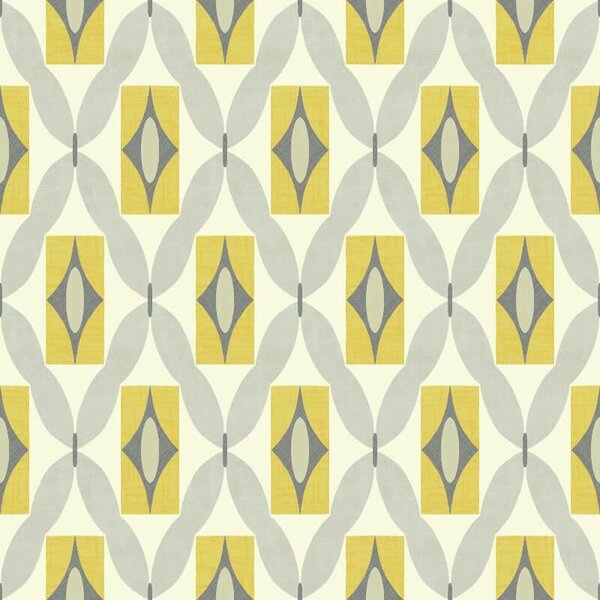 arthouse  quartz yellow retro  behang