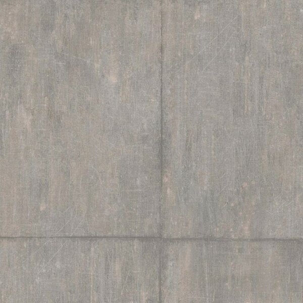 BN Wallcoverings Imagine 221073 - Grijs beton platen vinyl op vlies