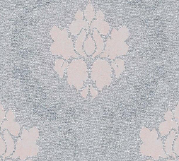 AS Creation New Elegance 37552-3 linnen look baroque vinyl op vlies