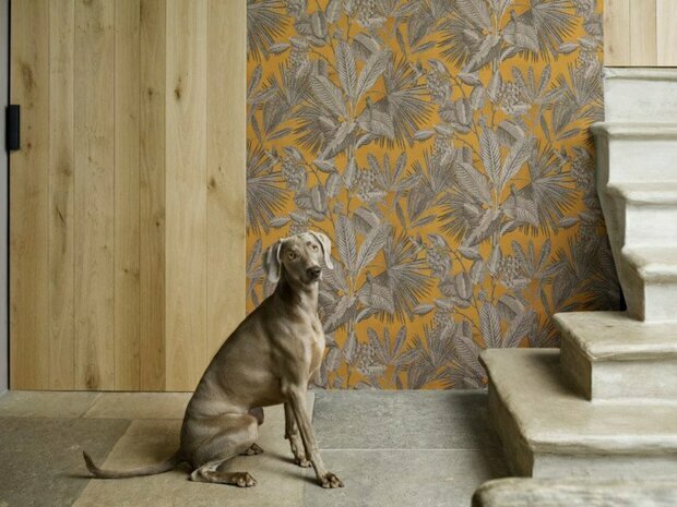 BN Wallcoverings Inspire 221182 - oker colibri